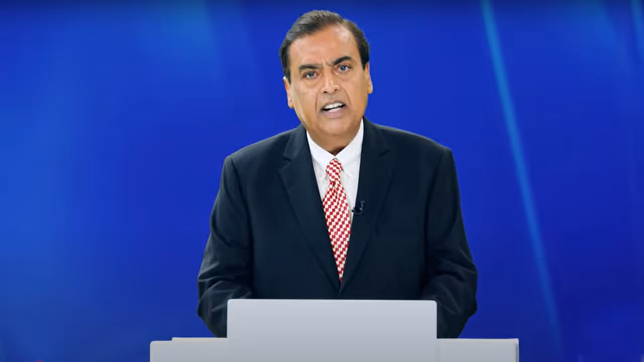 Mukesh Ambani at Reliance AGM