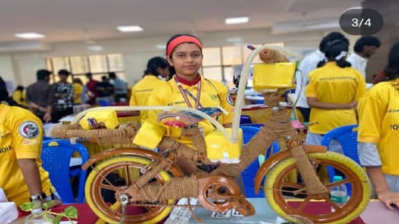 Anushka, a student of Kendriya Vidyalaya