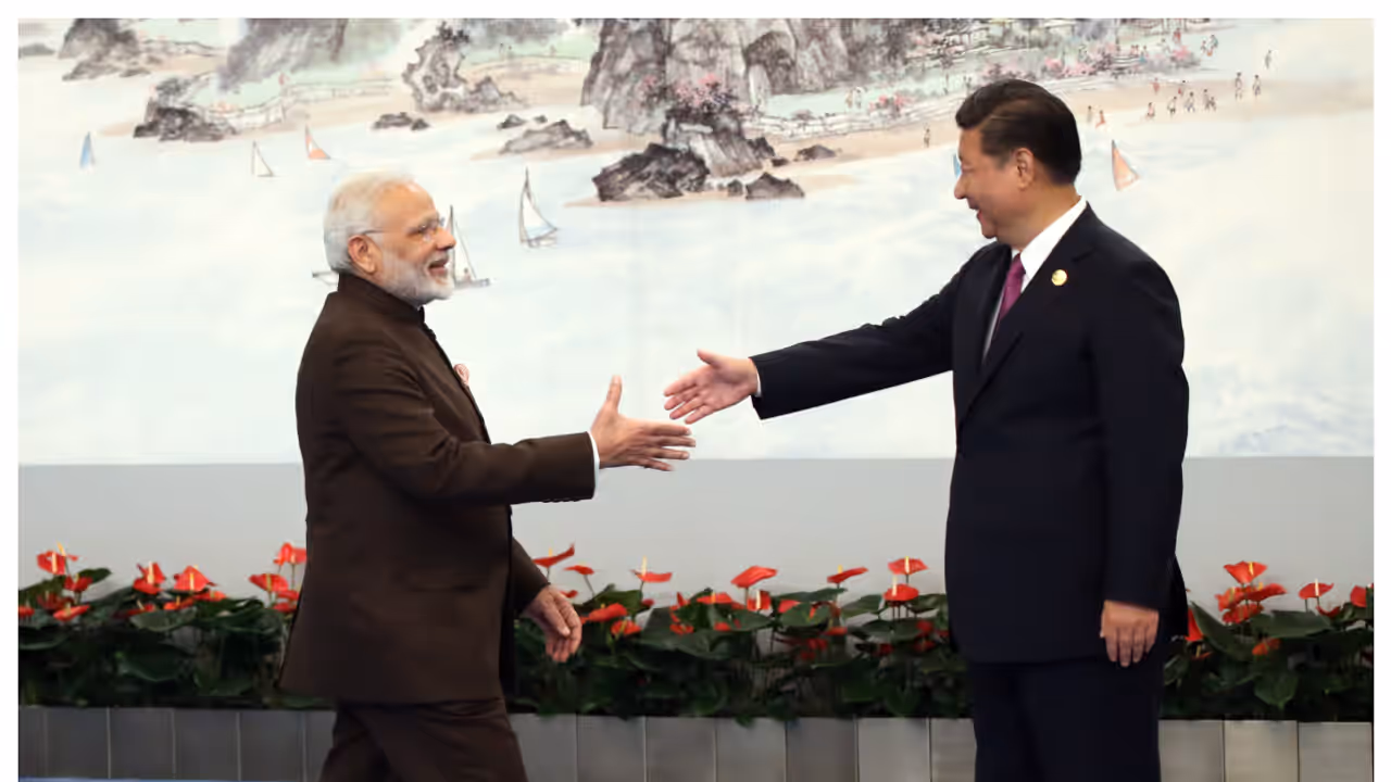 Narendra Modi and Xi Jinping Narendra Modi and Xi Jinping