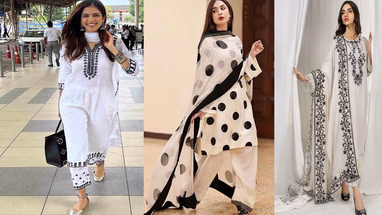 Black And White Suit Designs