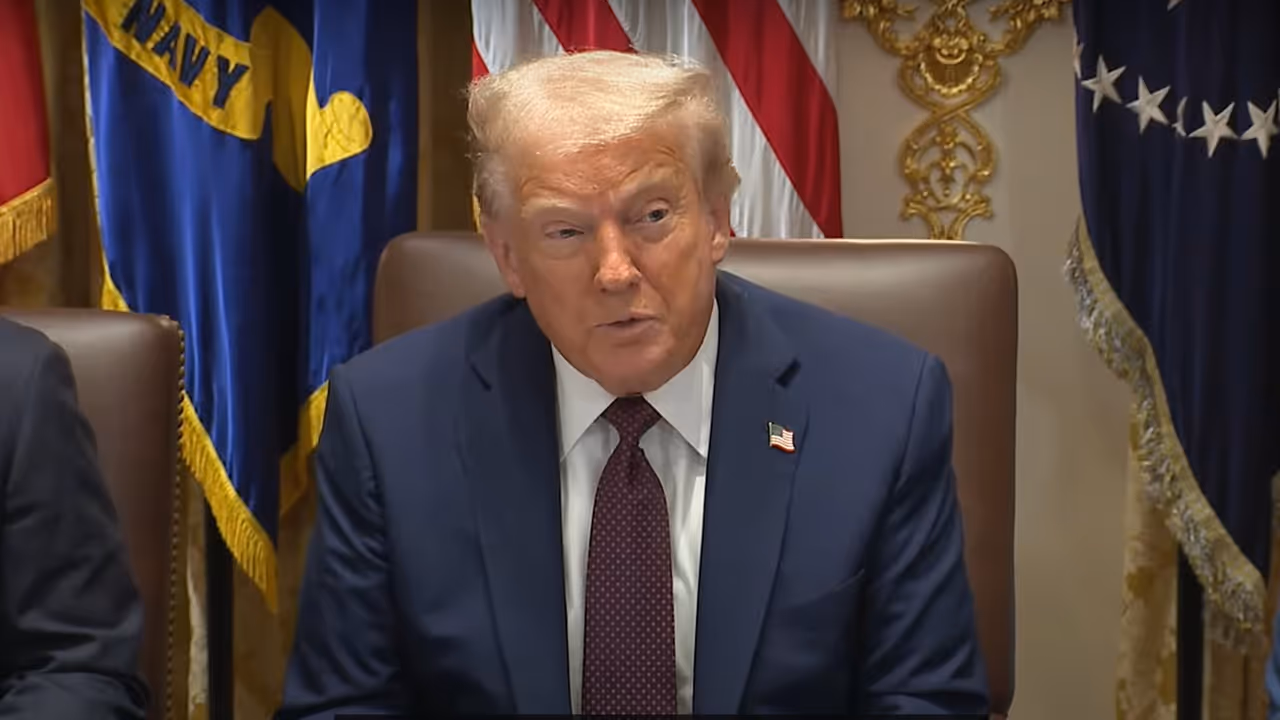 US President Donald Trump