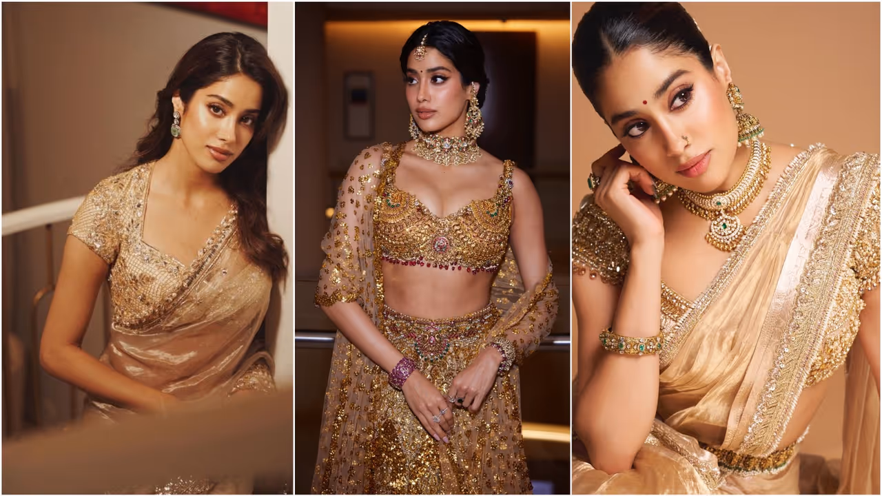 जाह्नवी कपूर ब्लाउज डिजाइन