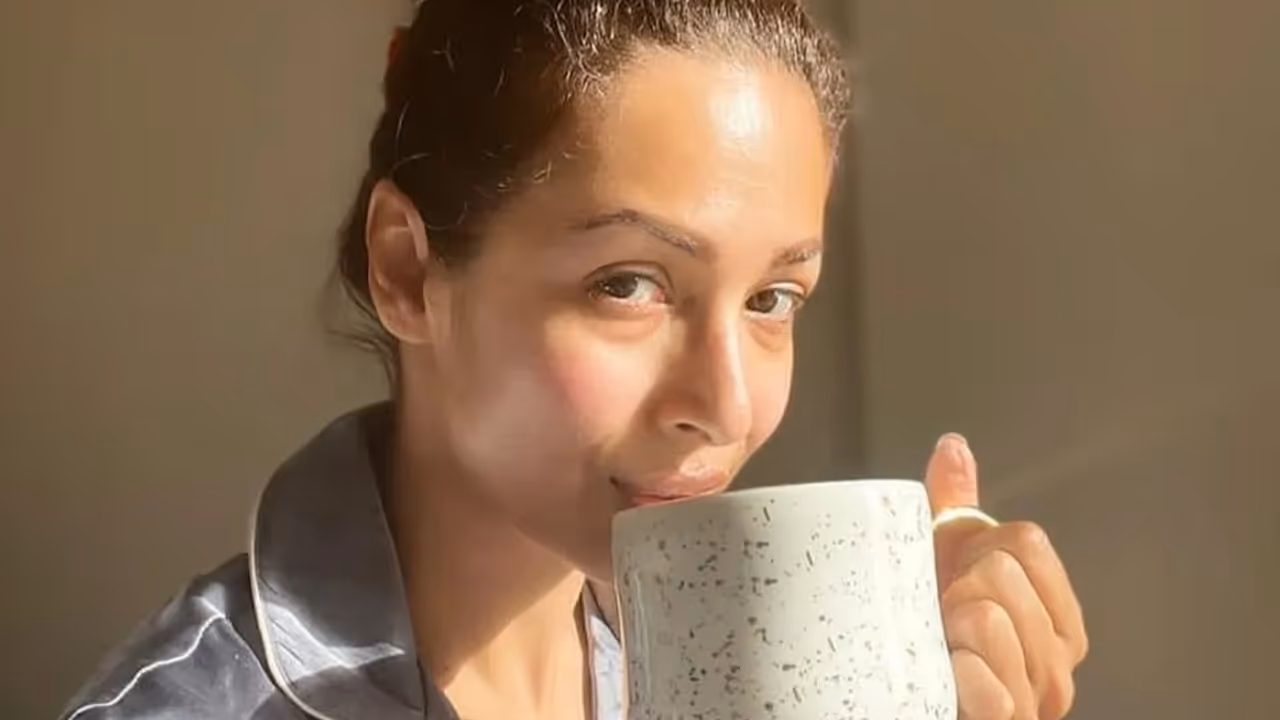 Malaika Arora morning drink