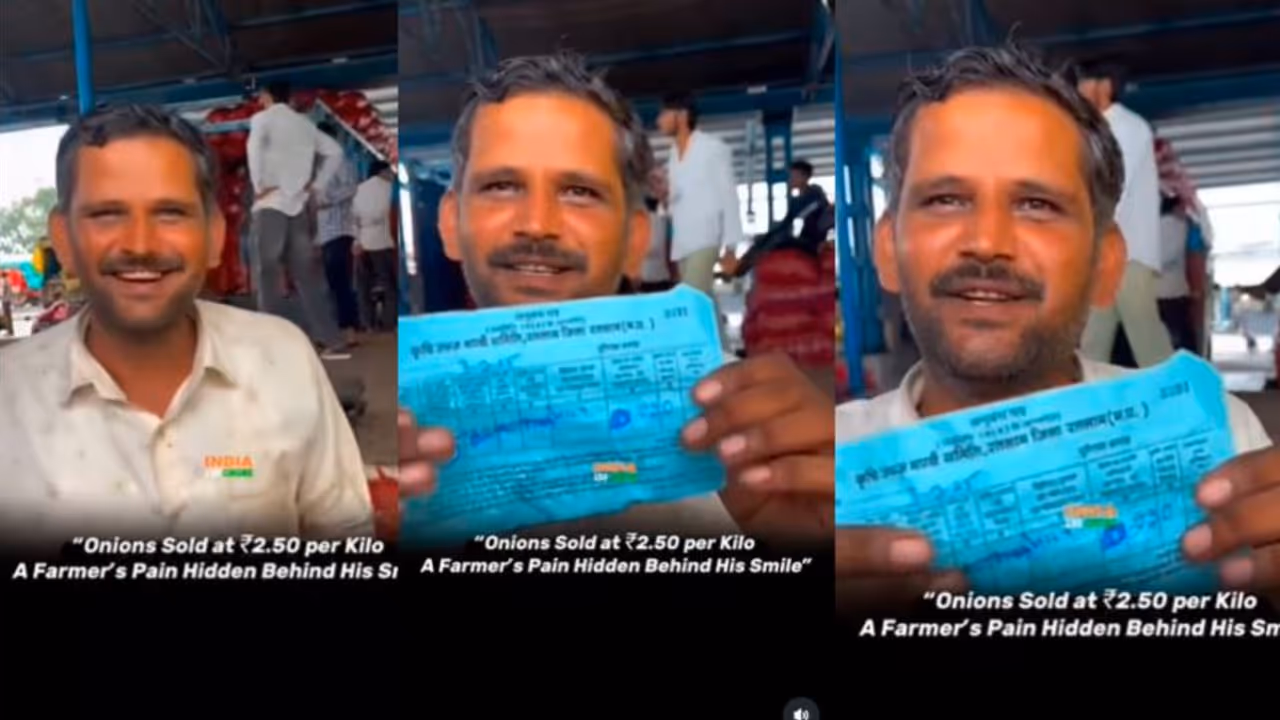 Indian Farmers Heartbreaking Smile 