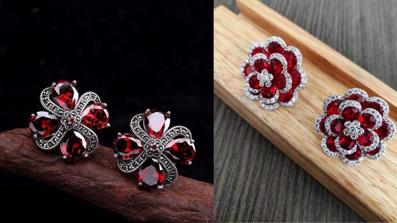 Stylish big toe ring design Navratri