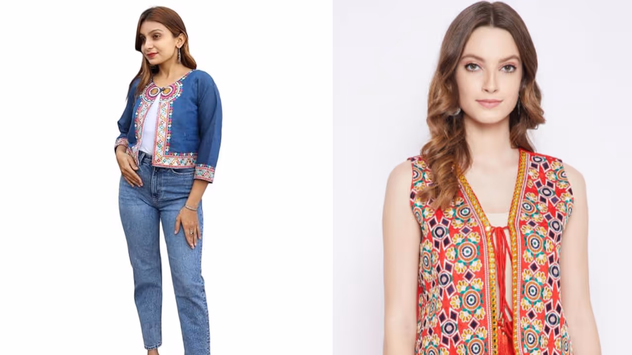 एंब्रॉयडरी जैकेट एंब्रॉयडरी जैकेट