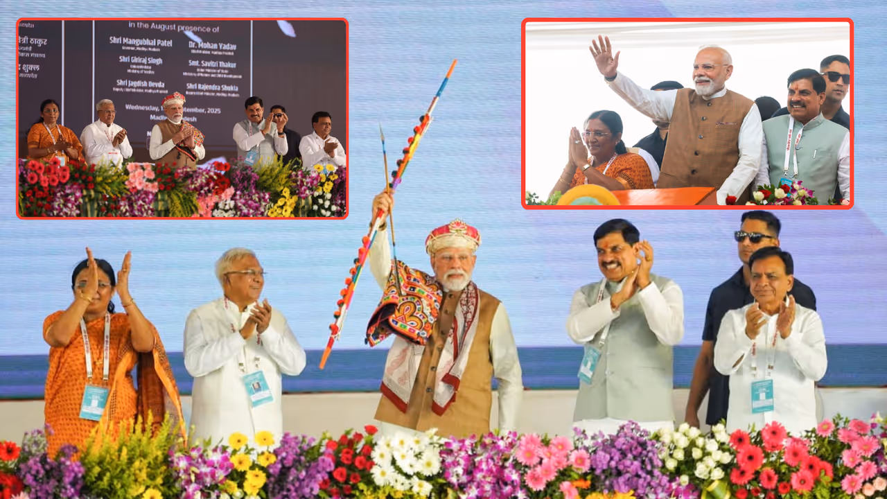 pm mitra park inauguration dhar visit women employment