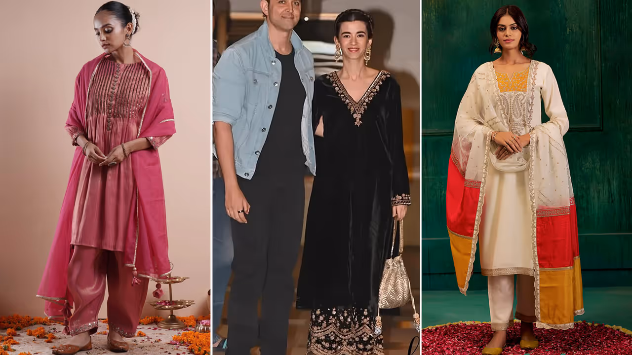 जरदोजी कुर्ता सेट