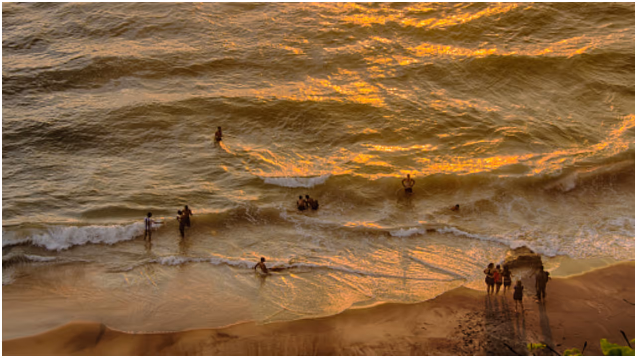 Varkala Cliff, Kerala Varkala Cliff, Kerala
