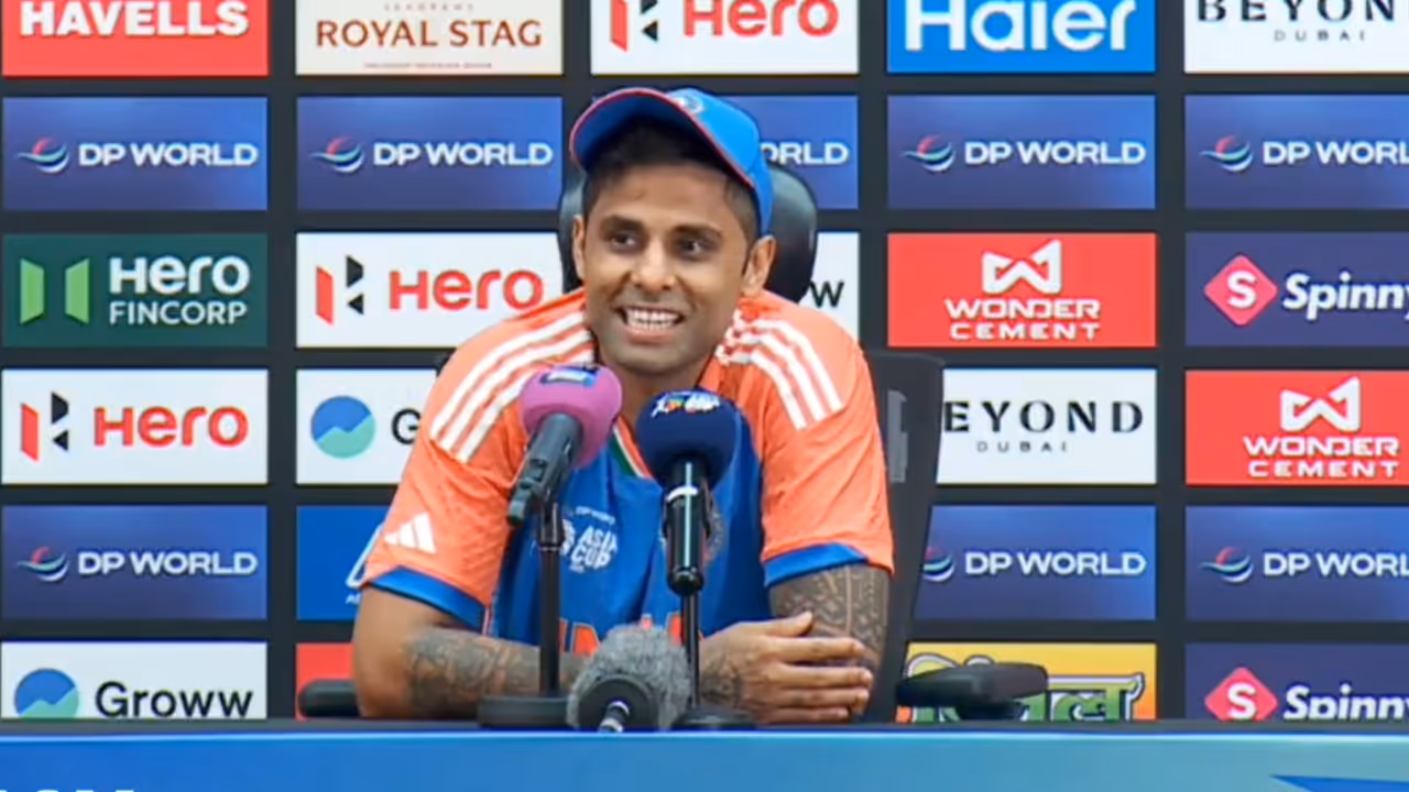 Suryakumar Yadav Press Conference