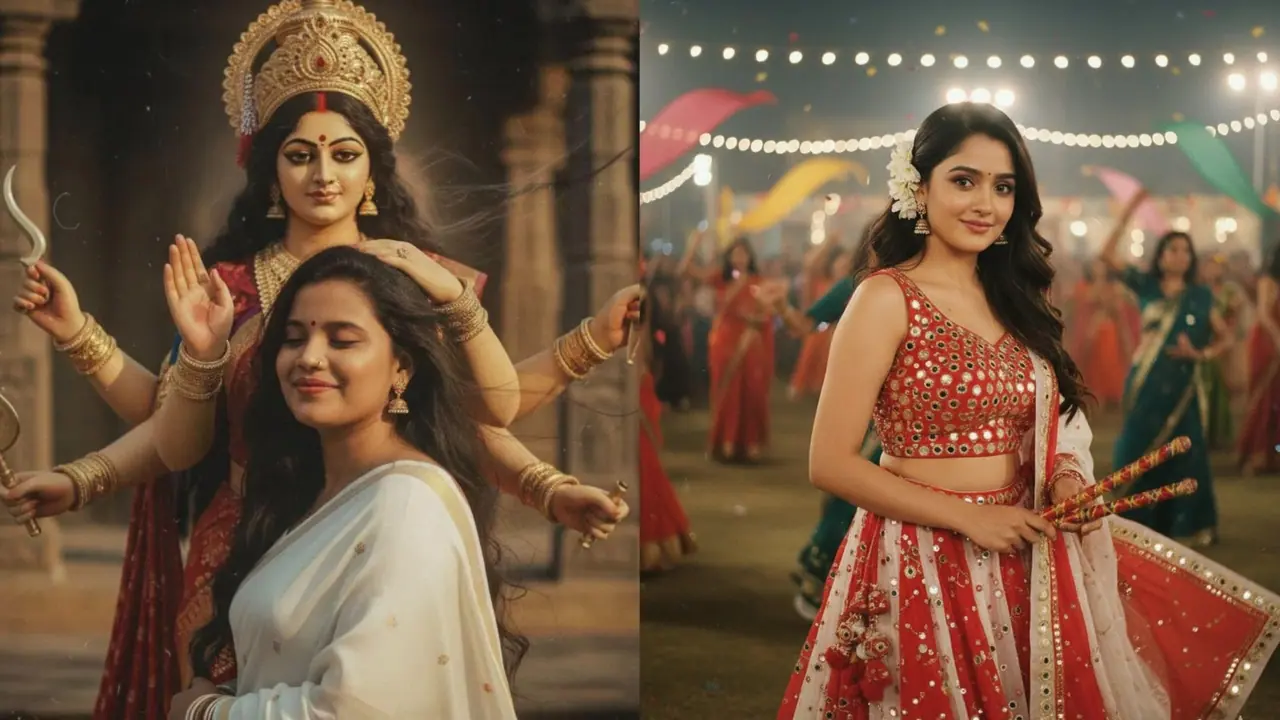 google gemini prompts ai photo editing prompts navratri 2025