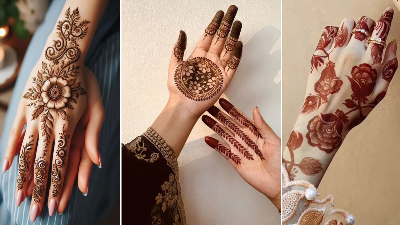 मिनिमल मेहंदी डिजाइंस मिनिमल मेहंदी डिजाइंस