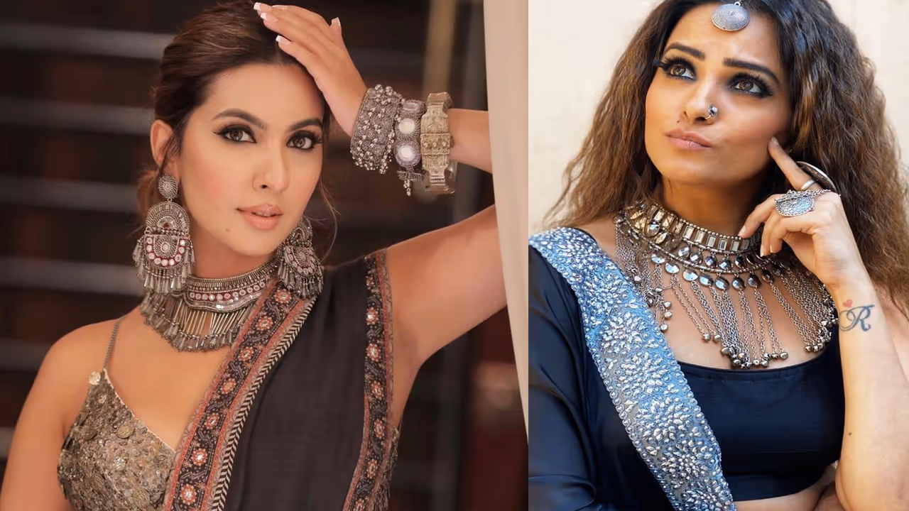 Oxidised Jewellery Navratri look Oxidised Jewellery Navratri look