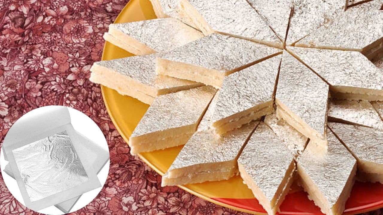 silver work for sweet