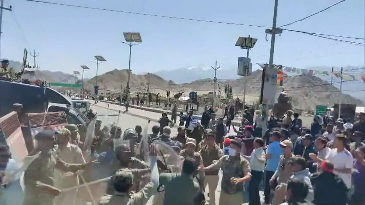Ladakh Protest