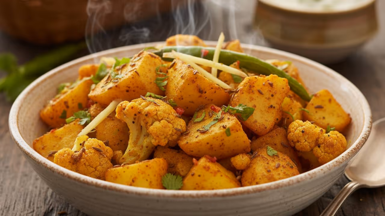 आलू गोभी की सब्जी 