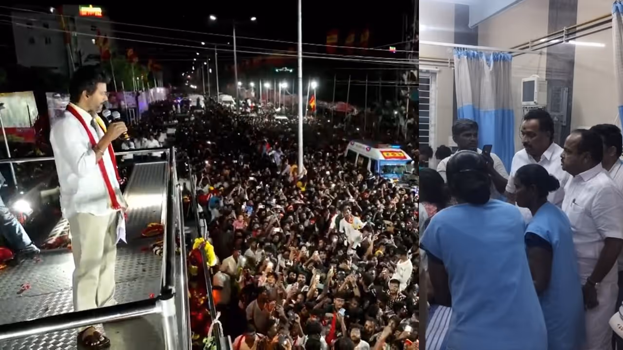 Vijay TVK Rally Stampede 