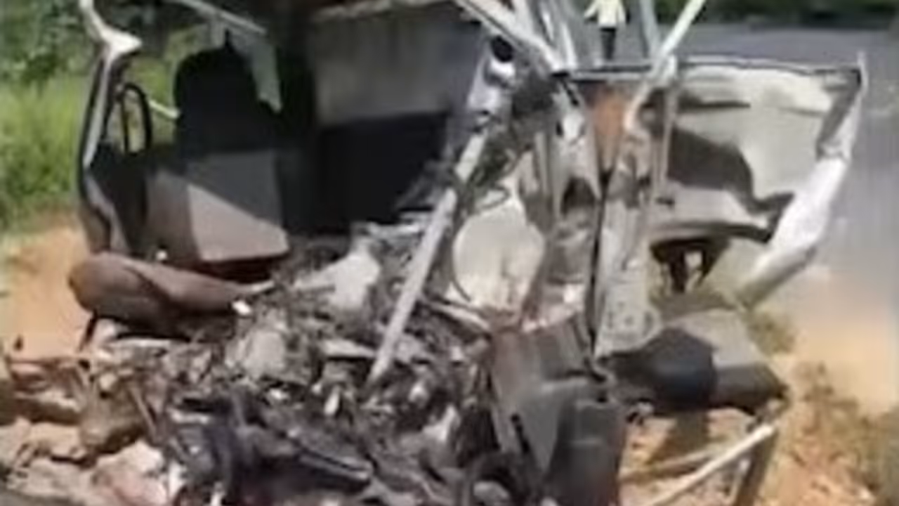 Lakhimpur roadways bus crash Lakhimpur roadways bus crash