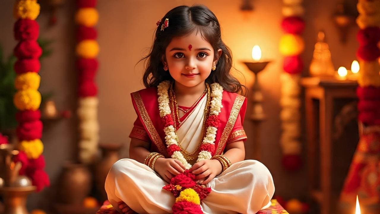 Navratri 2025 Kanya Pujan Date And Time