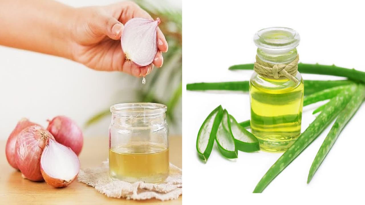 एलोवेरा Vs अनियन ऑयल