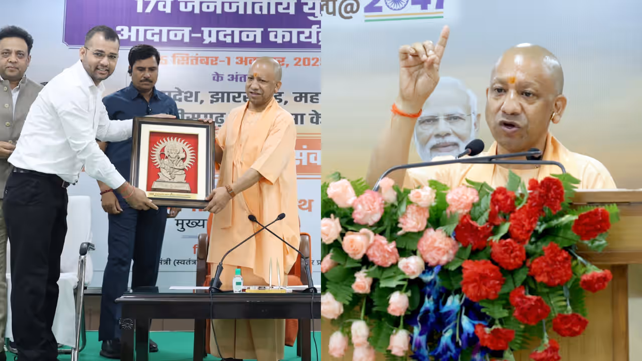 pm modi five pledges yogi adityanath developed india vision pm modi five pledges yogi adityanath developed india vision