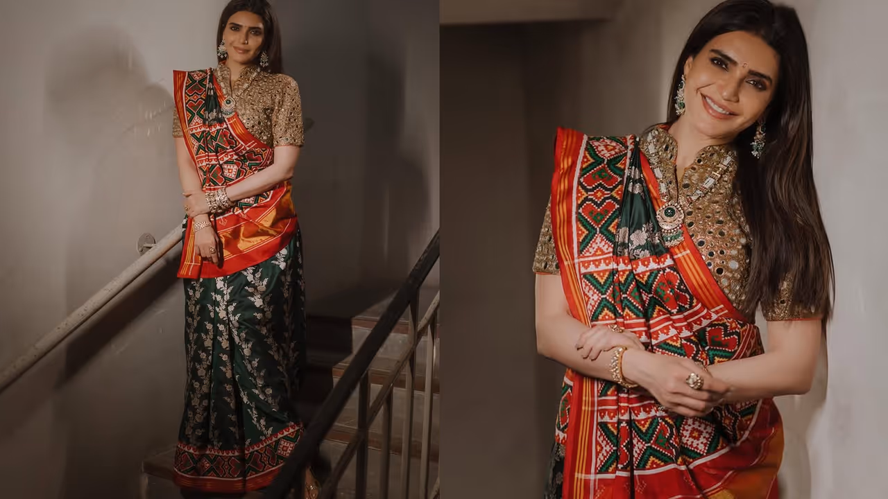Karishma K Tanna saree designs Karishma K Tanna saree designs