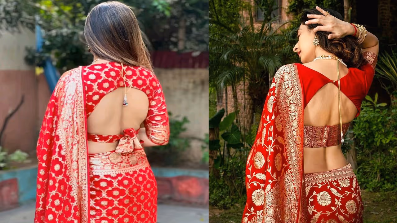 Backlace Blouse Designs