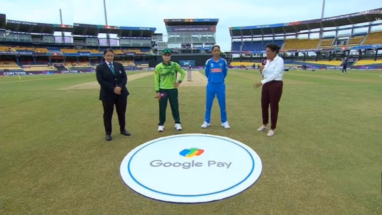 India w vs pakistan women who won the toss
