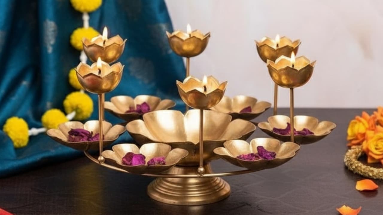 Diwali diya decoration items online