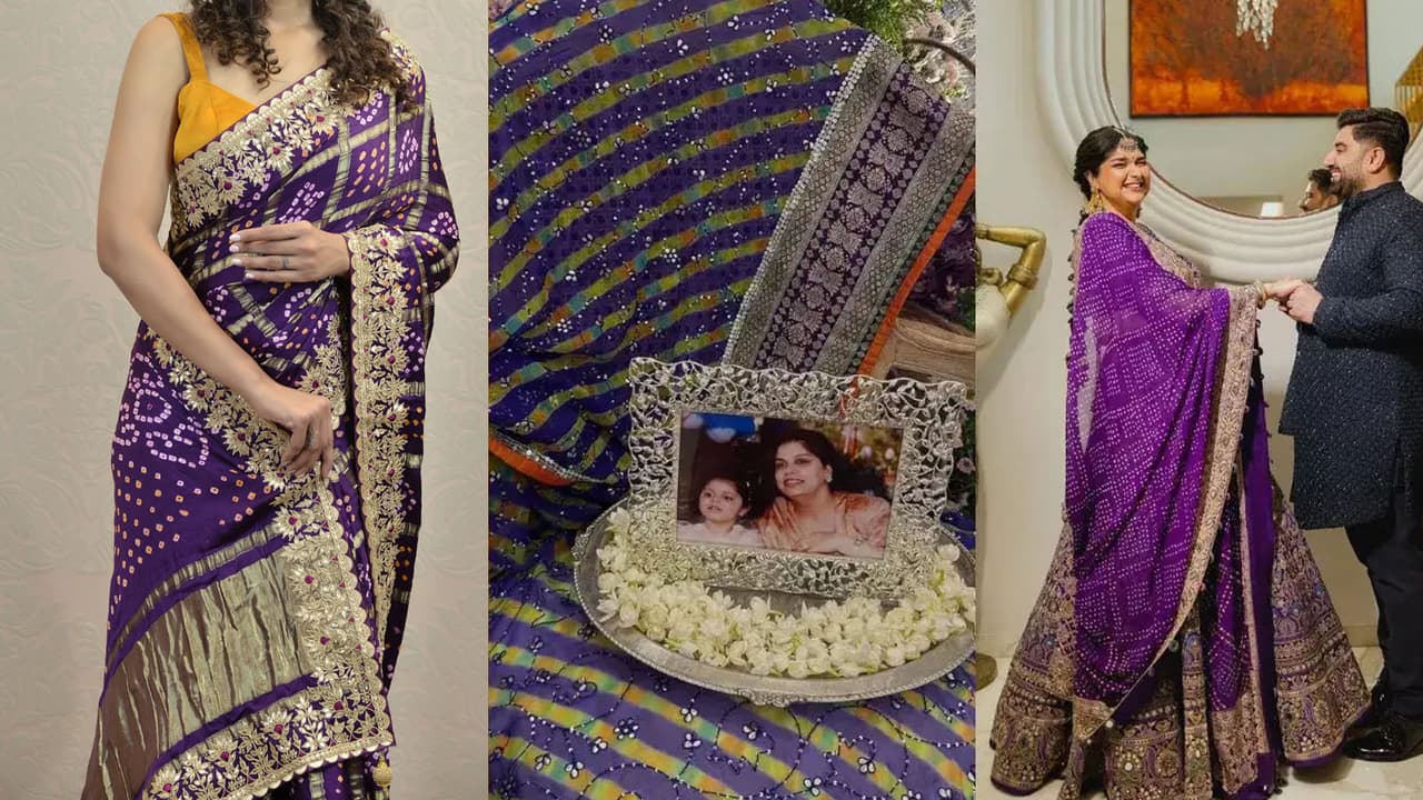 बांधनी लहंगा डिजाइंस