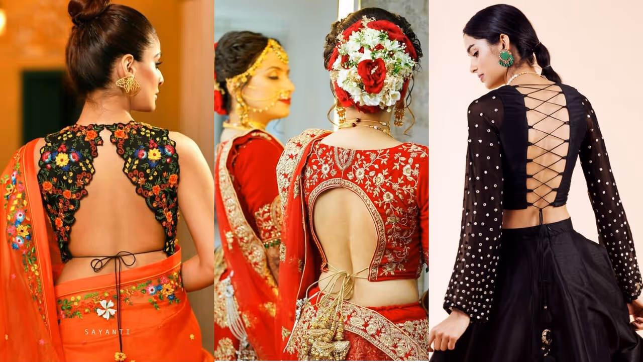 backless dori blouse