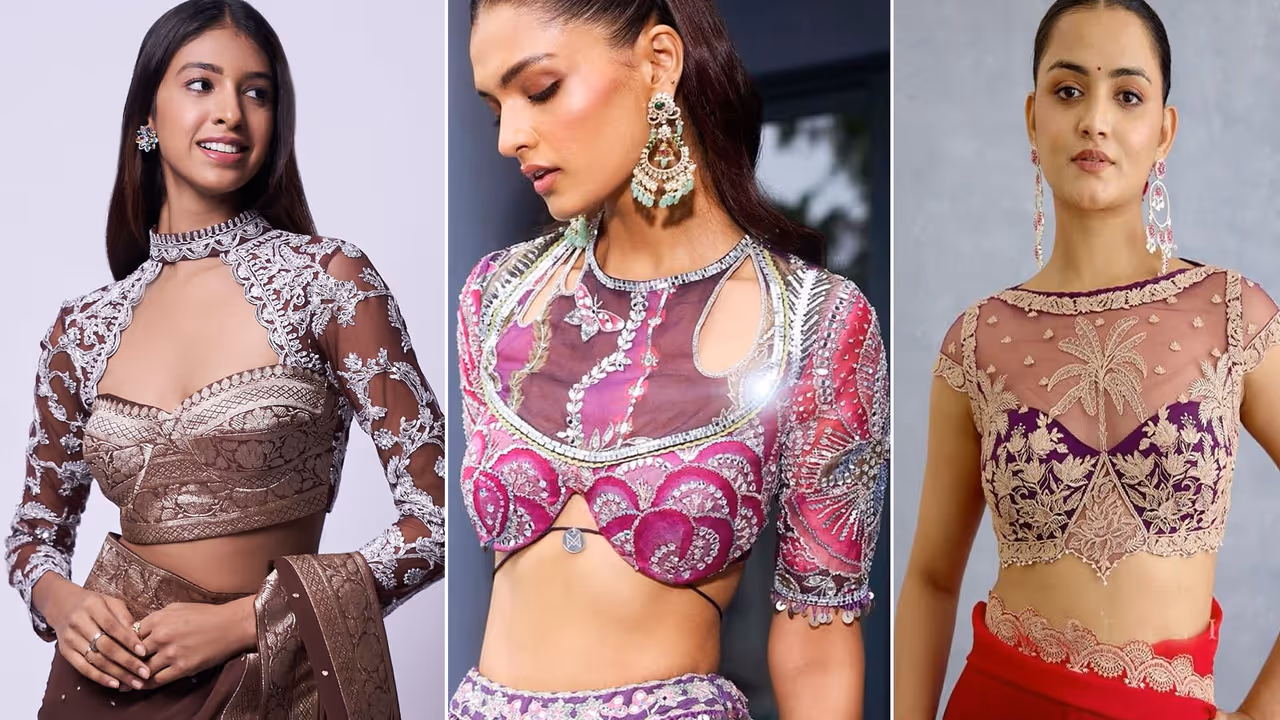 करवाचौथ के लिए लेटेस्ट ब्लाउज डिजाइंस