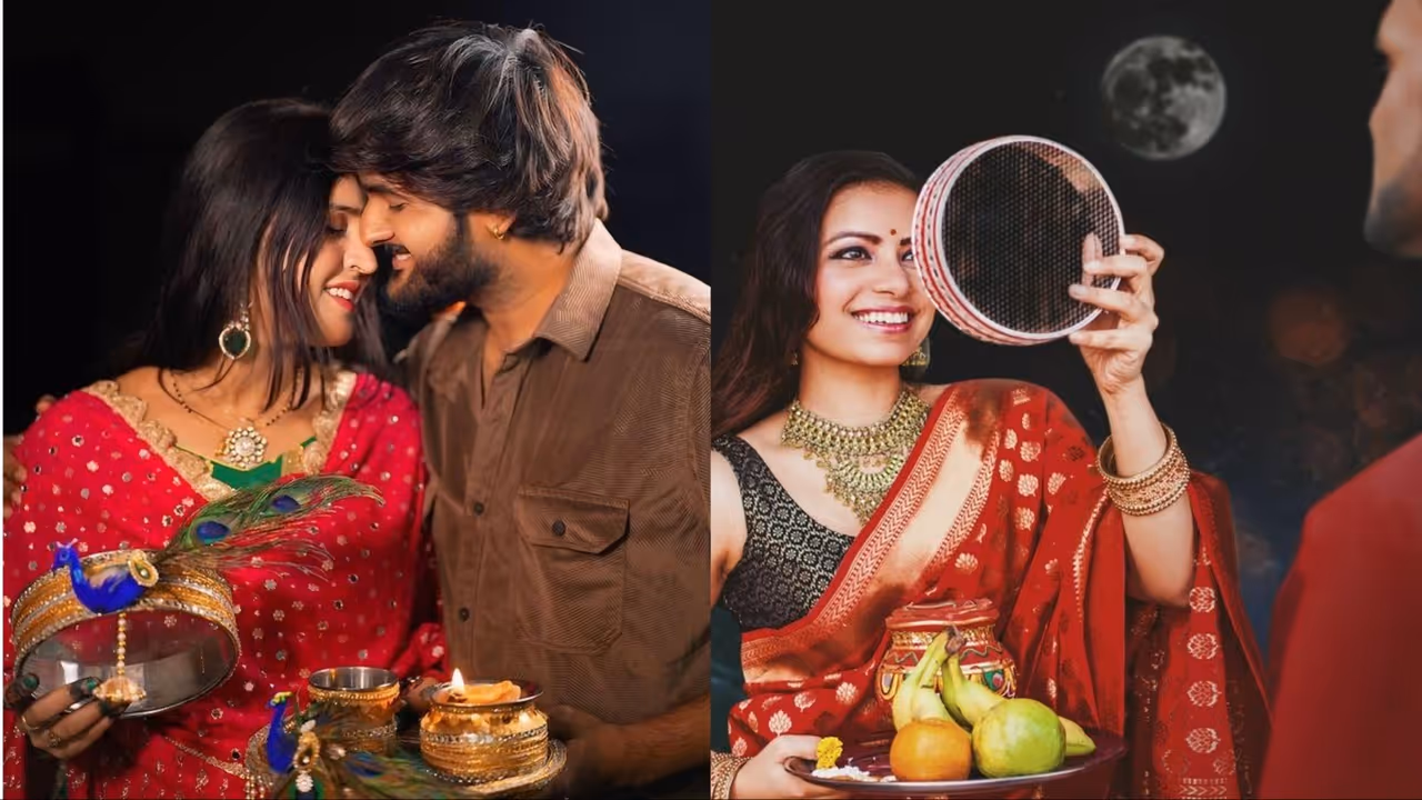 karwa chauth 2025 google gemini  photo