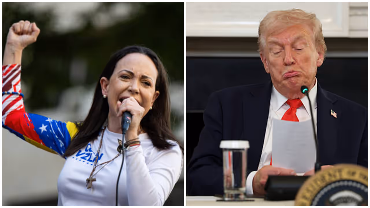 Donald Trump, Maria Corina Machado