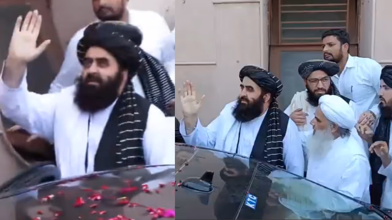 amir khan muttaqi afghanistan foreign minister up deoband visit