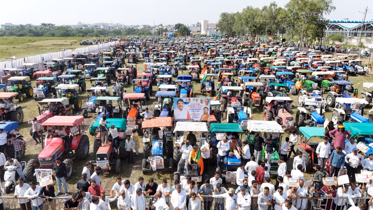 bhavantar yojana farmers rally mp cm mohan yadav