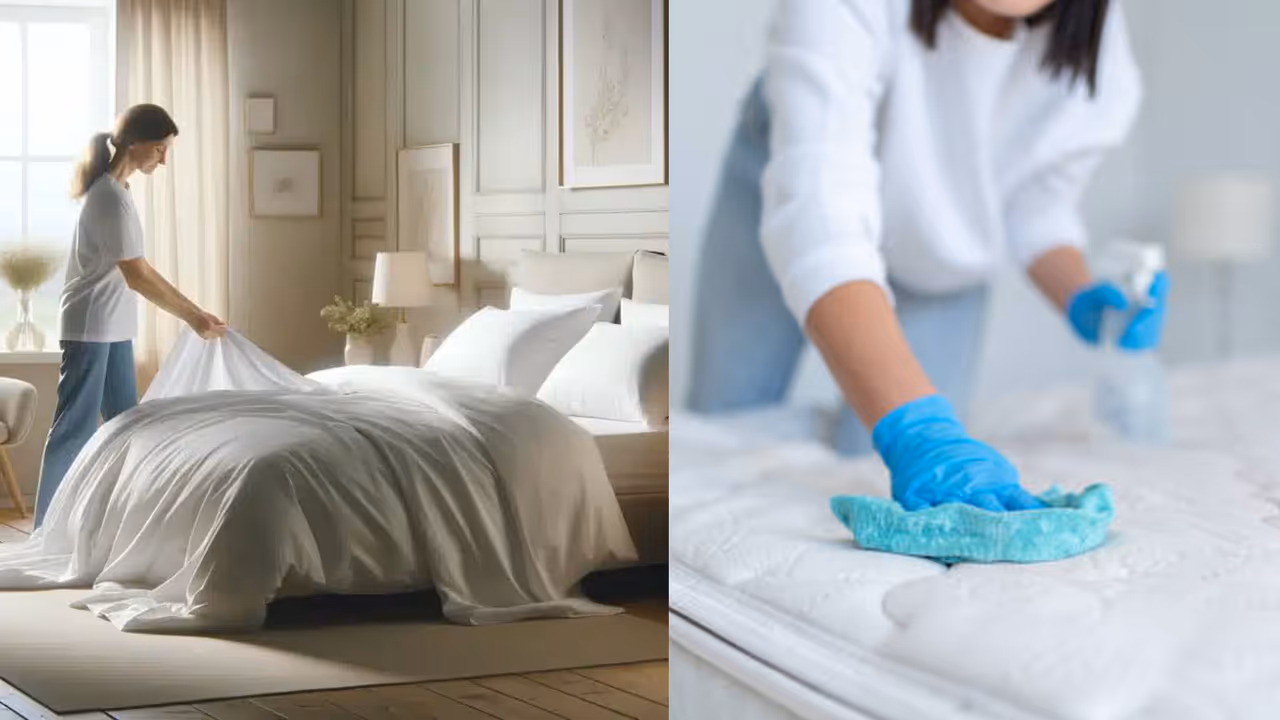 गद्दा क्लीनिंग ट्रिक्स