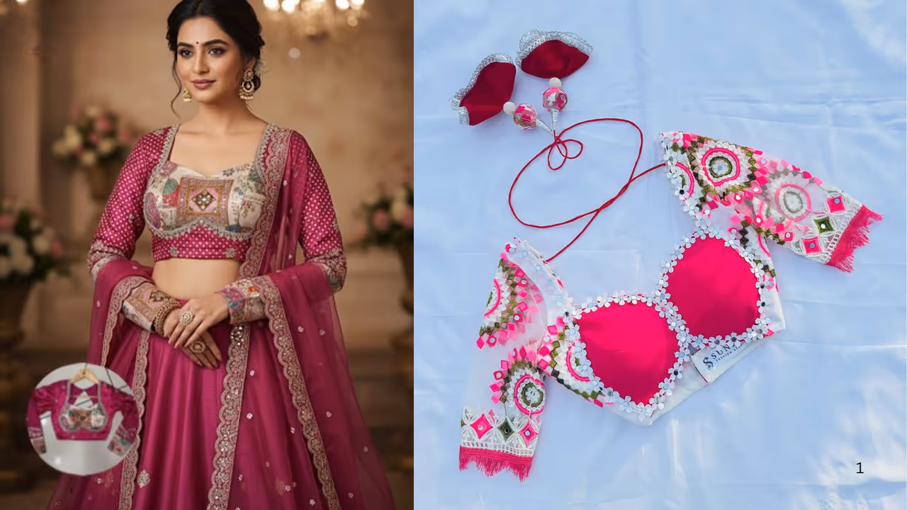 Madhubala blouse designs photo Madhubala blouse designs photo