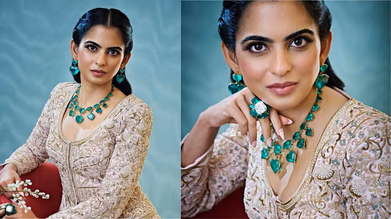isha ambani jewellery