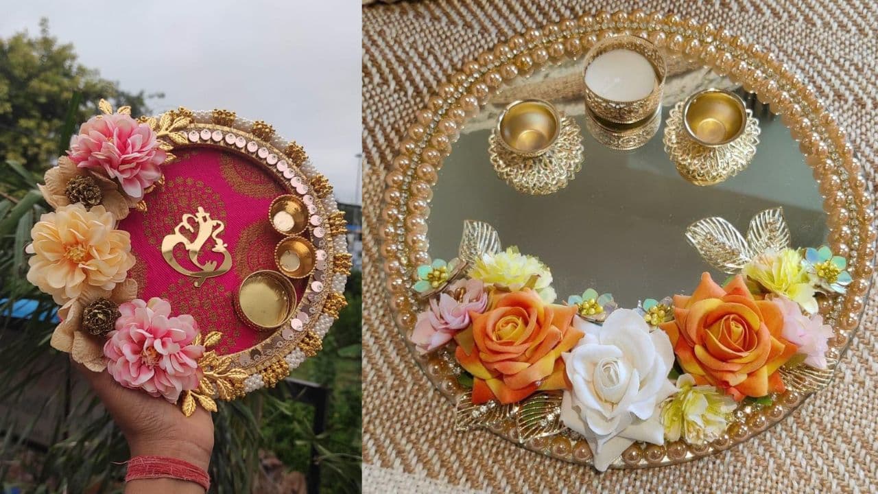 Bhai Dooj Thali Decoration Ideas