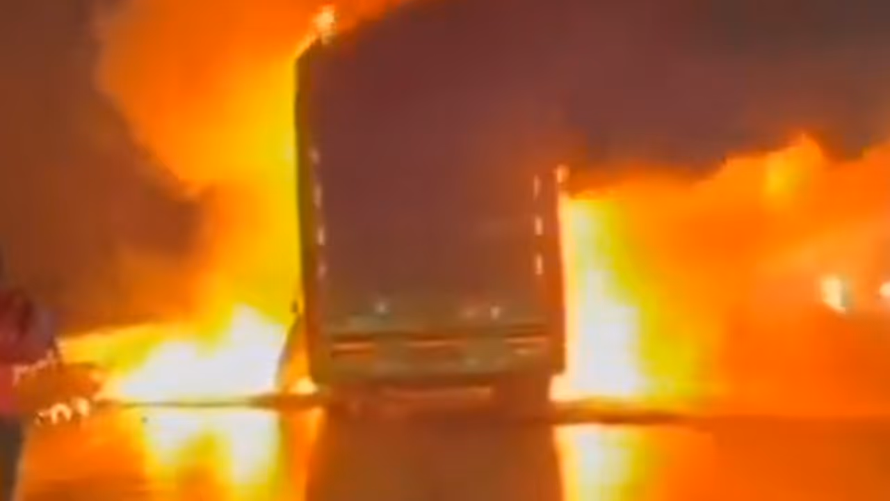 Andhra Pradesh Bus Fire