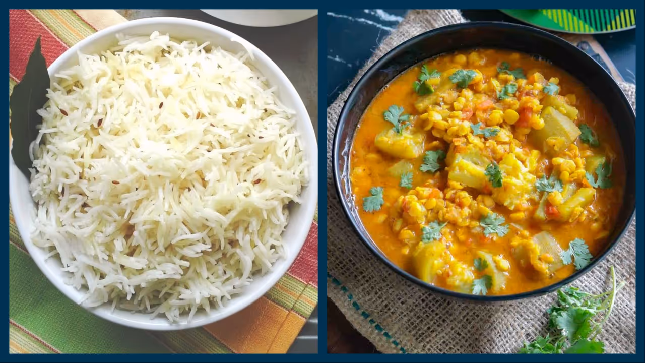 लौकी भात लौकी भात