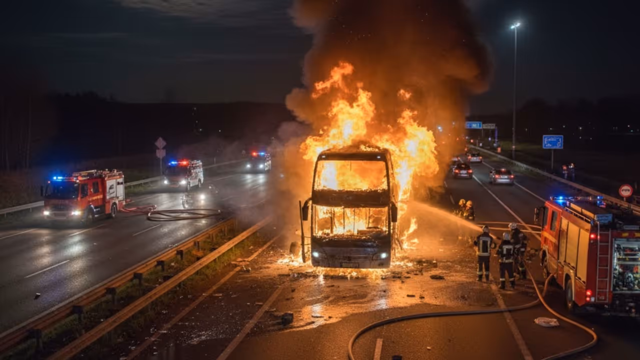 Kurnool Bus fire Kurnool Bus fire