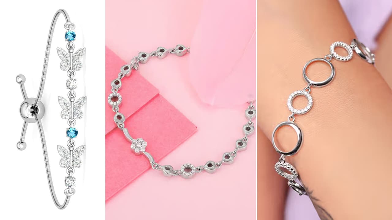 स्टर्लिंग सिल्वर ब्रेसलेट डिजाइंस