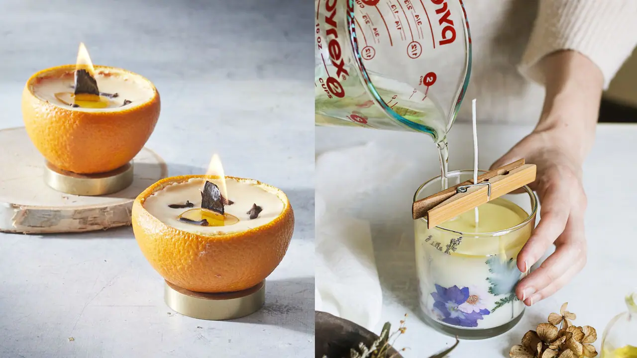 सेंटेड कैंडल घर में बनाएं