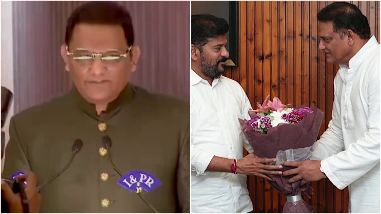 Mohammad Azharuddin Joins Telangana Cabinet