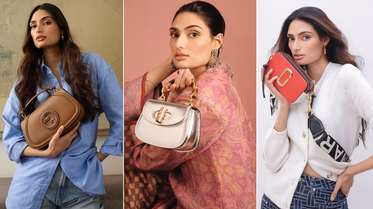 अथिया शेट्टी लग्जरी बैग कलेक्शन