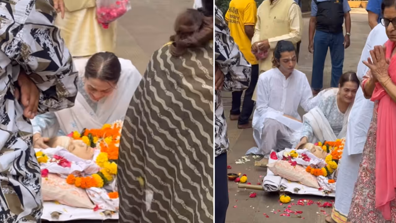 sulakshana pandit last rites and funeral