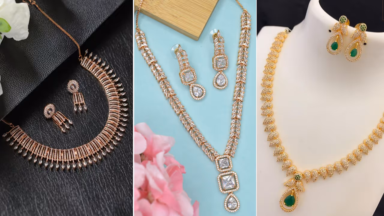 डायमंड सेट्स जूलरी ट्रेंड