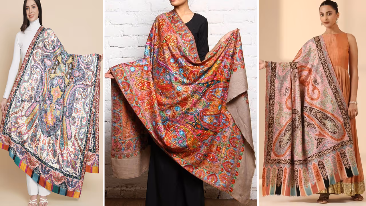 कश्मीरी पश्मीना शॉल